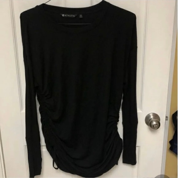 Athleta Black Drishti Sweatshirt - Picture 2 of 5